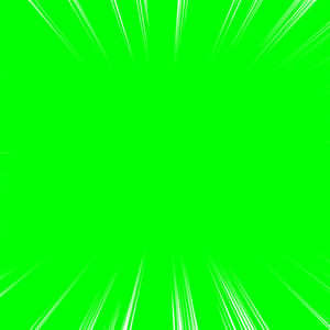 Intensive Lines Green Screen