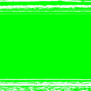 Horizontal Pencil Lines Green Screen