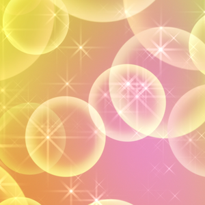 Fantasy Star Particles And Bokeh Loop