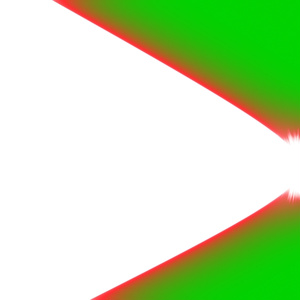 Red Beam Green Screen