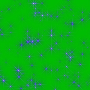 Glitter Stars Effect Green Screen 4