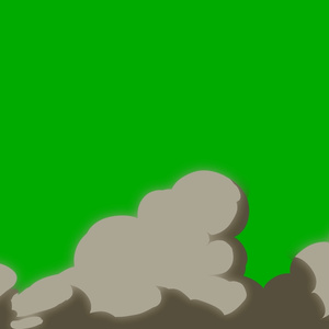 Anime Smoke Effect Green Screen 3