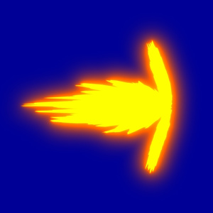 Anime Muzzle Flash Effects Blue Screen 7