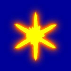 Anime Muzzle Flash Effects Blue Screen 8