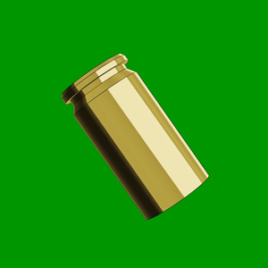 Anime Bullet Cartridge Green Screen Loop 3