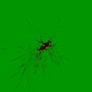 Blood Explosion Green Screen 5
