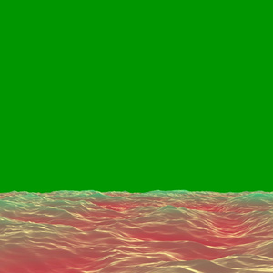 Ocean Waves Loop Green Screen 5