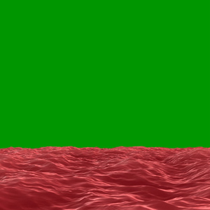 Ocean Waves Loop Green Screen 6