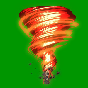 Anime Tornado Loop 6