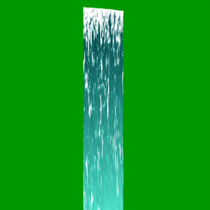 Anime Waterfall Green Screen 6