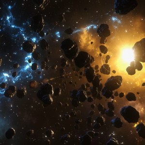 Space Scene Footage
