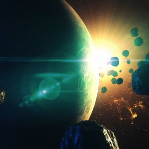 Space Scene Footage 3