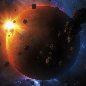 Space Scene Footage 6