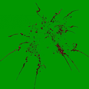 Anime Blood Explosion Green Screen 3