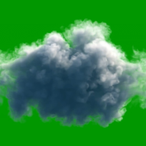 Cloud Rotation 360 Green Screen 2