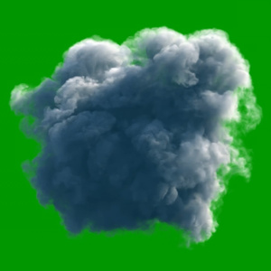 Cloud Rotation 360 Green Screen 5