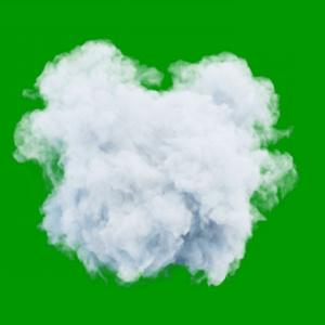 Cloud Rotation 360 Green Screen 7
