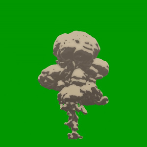 Anime Smoke Effect Green Screen 5