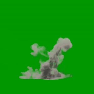 Anime Smoke Effect Green Screen 9