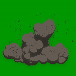 Anime Smoke Effect Green Screen 10