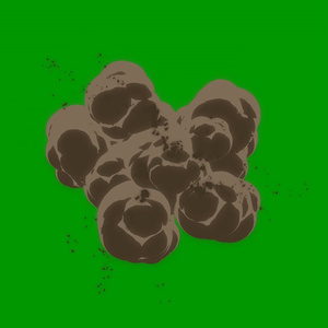Anime Smoke Effect Green Screen 12