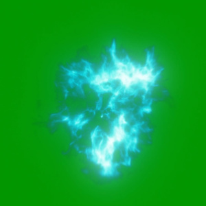 Smoke Burst Footage Green Screen 9