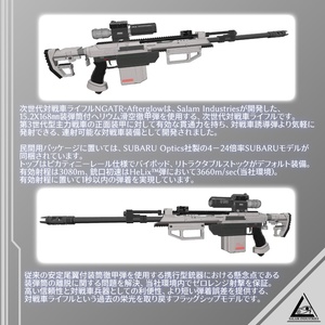 【ギミック付3D武器モデル】次世代対戦車ライフルNGATR-Afterglow 缩略图 5