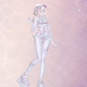 【VRC向け/Free有り】Fairy Rabbit Tattoo pack 8種.２K+４K 缩略图 4