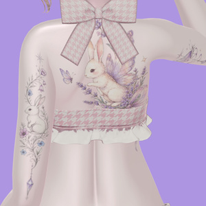 【VRC向け/Free有り】Fairy Rabbit Tattoo pack 8種.２K+４K 缩略图 3