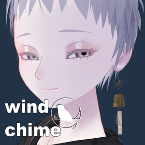 wind chimeピアス