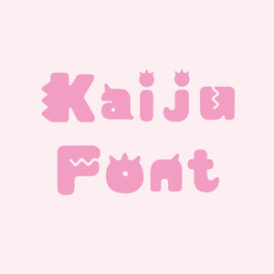kaiju font（期間限定公開）