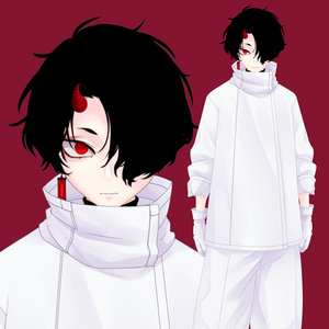 【Live2D model】オニノコ 赤【VST対応】