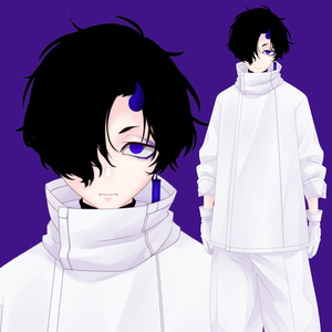 【Live2D model】オニノコ 青【VST対応】