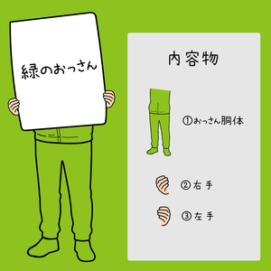 緑のおっさん
