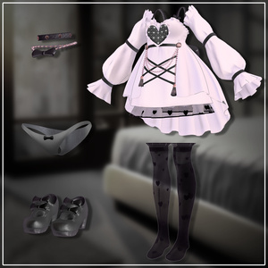 【5人】【PB】 Black Heart 【VRChat想定】 缩略图 12