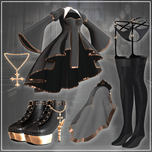 【6人】【PB】 Dark Priestess 【VRChat想定】 缩略图 8