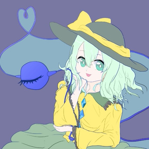 こいしちゃんを描いたらこうなった件【参考画像】