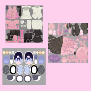 【無料/Free】ひなーの！なりきりテクスチャ【#キプフェル Kipfel】 缩略图 2