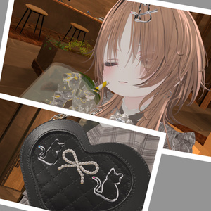 【無料あり】CatHeartアクセサリー（ヘアアクセ、イヤリング）【#VRChat】 缩略图 9