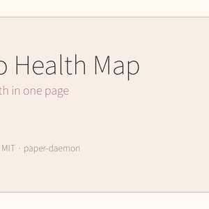 【無料OSS】Repo Health Map｜リポジトリ健康診断を1枚に
