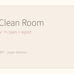 【無料OSS】CSV Clean Room｜ぐちゃっとしたCSVを整えて診断