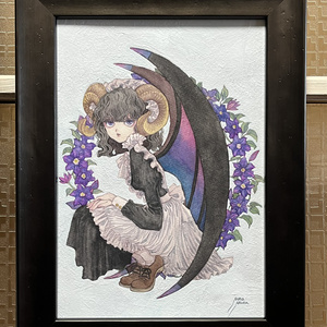 額装原画『The Servant』