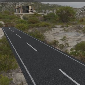 Blender マテリアル 日本の道路(プロシージャル) 3.6以降