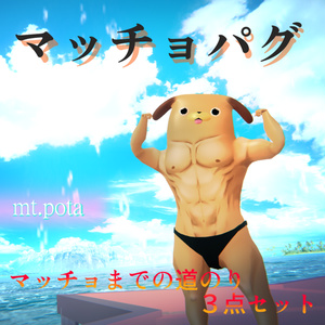 【胴長パグ対応】マッチョパグ
