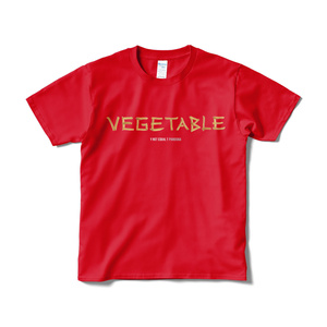 ポテトは野菜／赤／Y!=T PANDORA (S･M･L･XL) Tシャツ