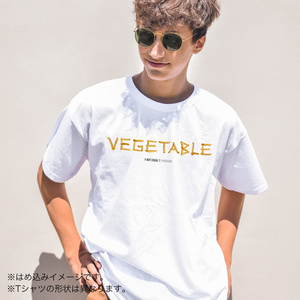 ポテトは野菜／白／Y!=T PANDORA (S･M･L･XL) Tシャツ