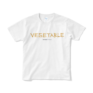 ポテトは野菜／白／Y!=T PANDORA (S･M･L･XL) Tシャツ