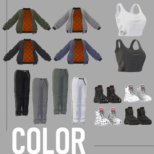 [複数アバター] MA-1 Jacket set 「VIVA」 缩略图 4