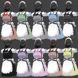 [7 Avatar]メイド服【毒毒DINER】- Tactical Maid DOKUDOKU DINER 缩略图 3