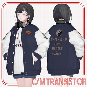 [18 Avatar] Varsity Jacket [C/M TRANSISTOR]   (スタジャン 「C/Mトランジスタ」) 缩略图 3